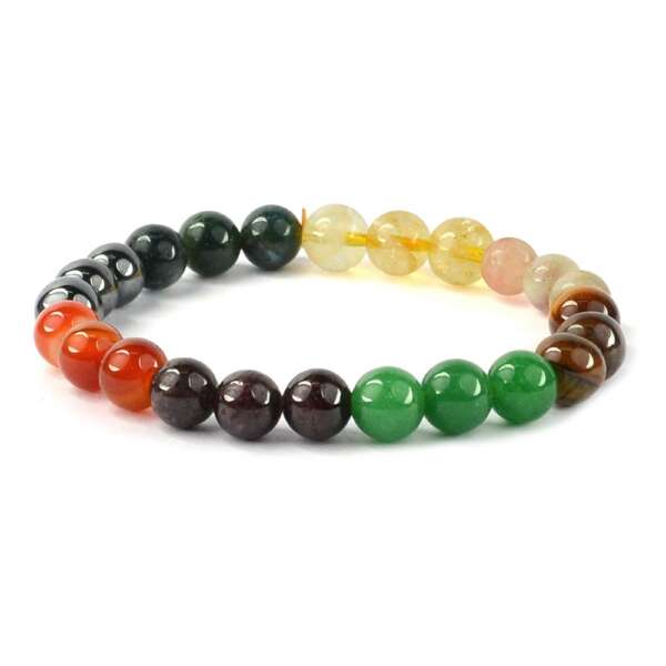 Abundance 8 mm Round Bead Bracelet