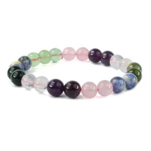 Education 8 mm Round Bead Bracelet