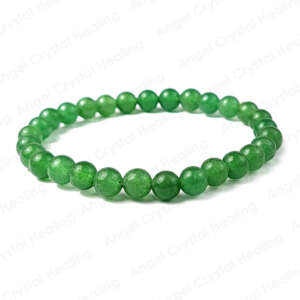Green Aventurine Round Bead Bracelet