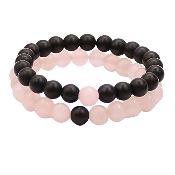 Relationship Round Bead Bracelet